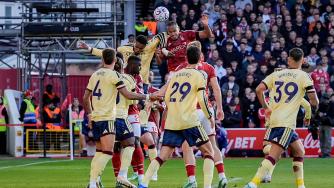 10月19日 英超第7轮 诺丁汉森林vs阿森纳 全场录像【全场录像+集锦】